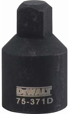 STANLEY DWMT75371OSP IMPACT SOCKET ADAPTER, BLACK OXIDE, 1/2-