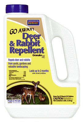 BONIDE PRODUCTS 227 DEER/RABBIT REPELLENT 3LB GRAN