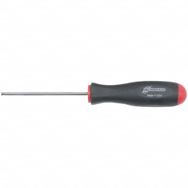 BONDHUS 16615 PLATED BALL END SCREWDRIVER 7/16IN