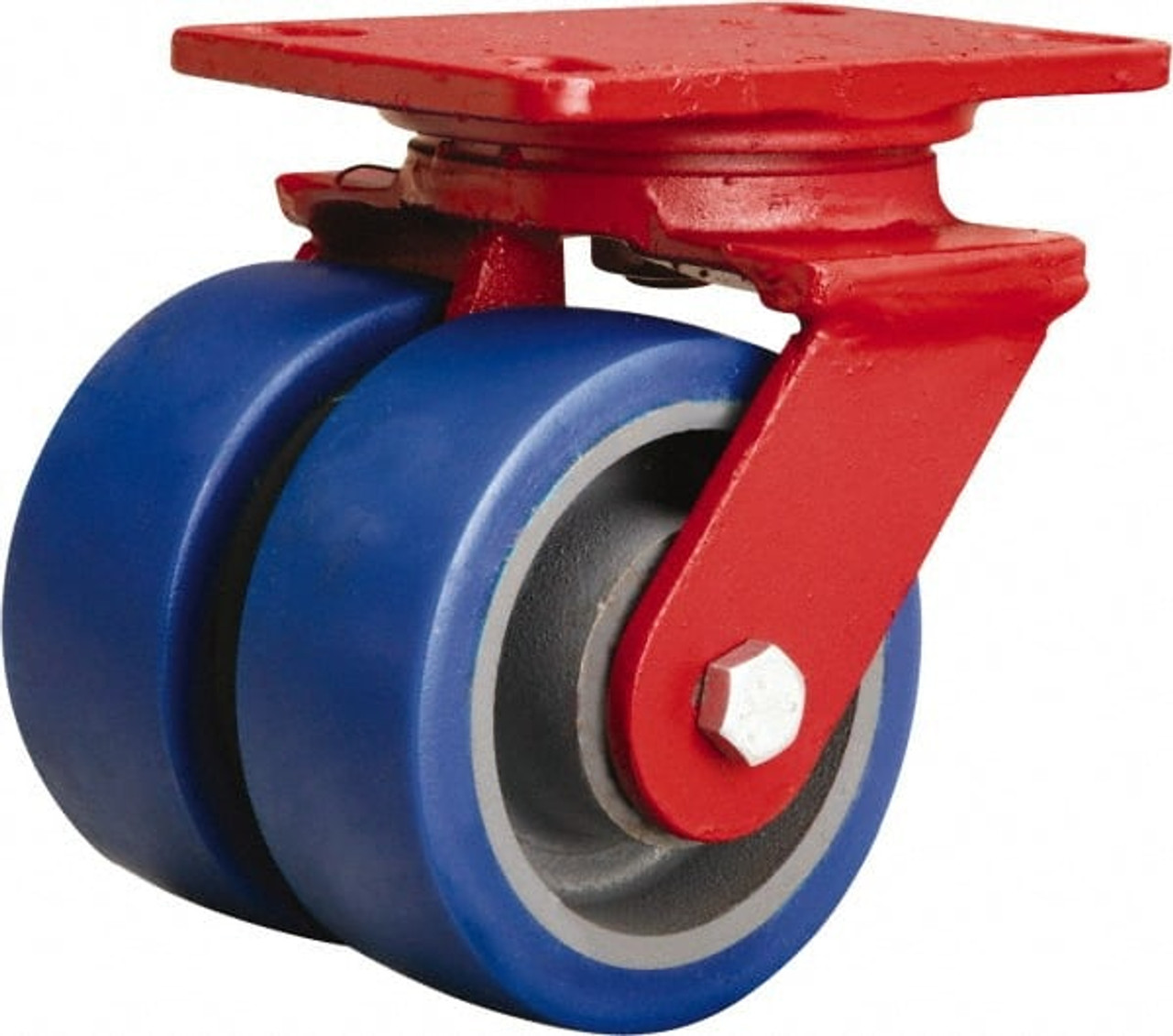 HAMILTON S-HS2-5SPB SWIVEL CASTER,HS2 5X2 POLY-SOFT