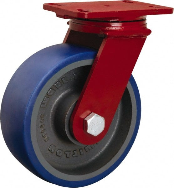 HAMILTON S-FM-83SPT SWIVEL CASTER,FM 8X3 POLY-SOFT