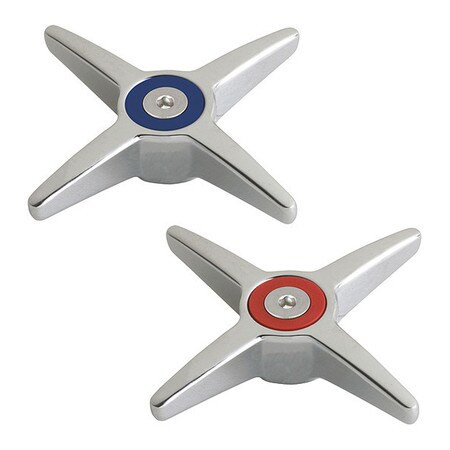 CHICAGO FAUCETS 635-PRJKCP 2 1/2IN CROSS HANDLE