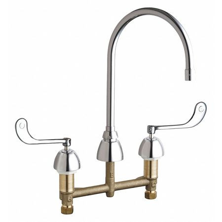 CHICAGO FAUCETS 201-AGN8AE35-319AB CONCEALED KITCHEN SINK FAUCET