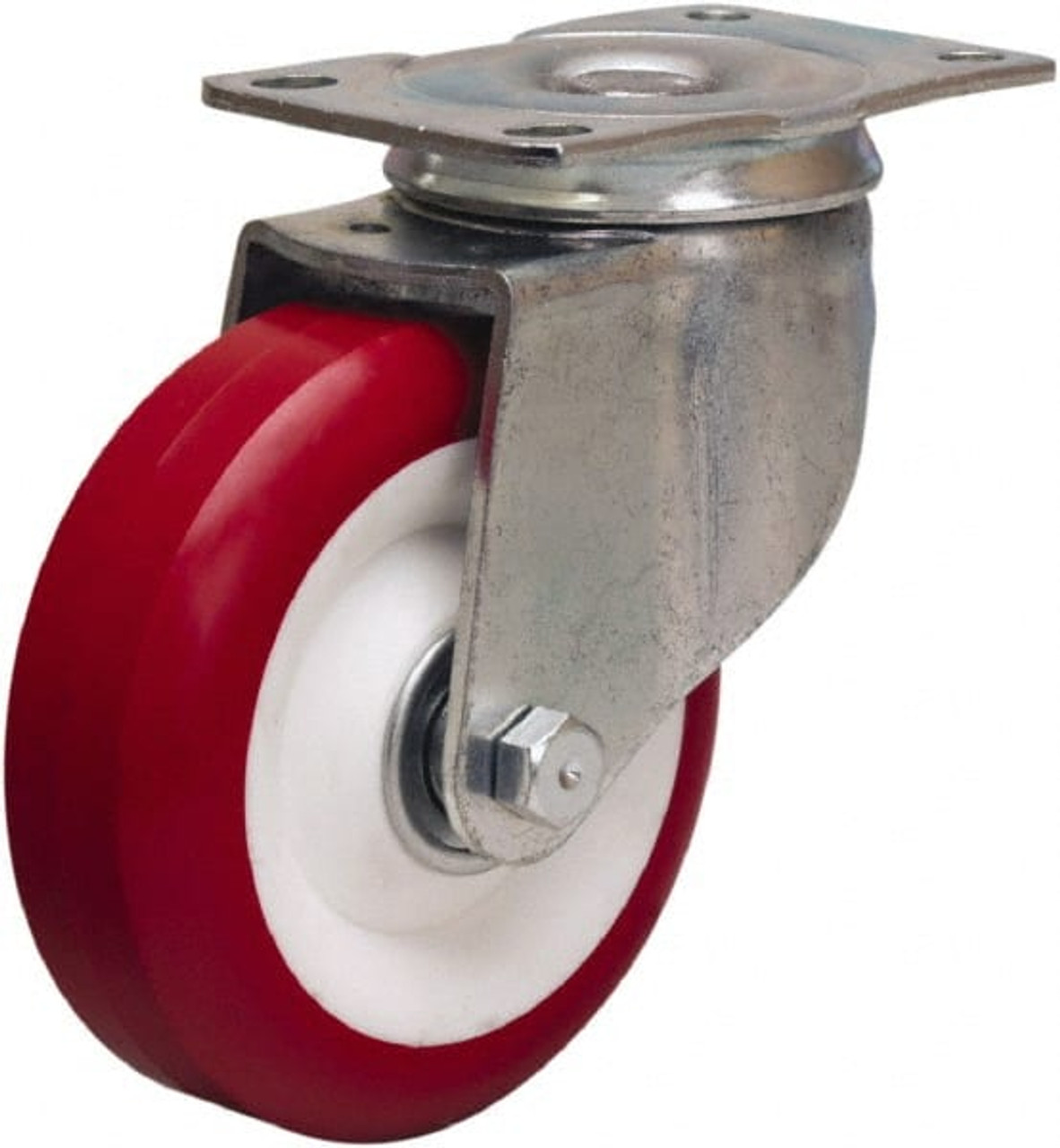 HAMILTON S-341-NF SWIVEL CASTER,300 4X1-3/8 POLY-TECH