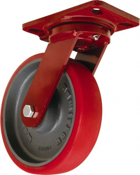 HAMILTON S-EHS-8TRT SWIVEL CASTER,EHS 8X2 ULTRALAST