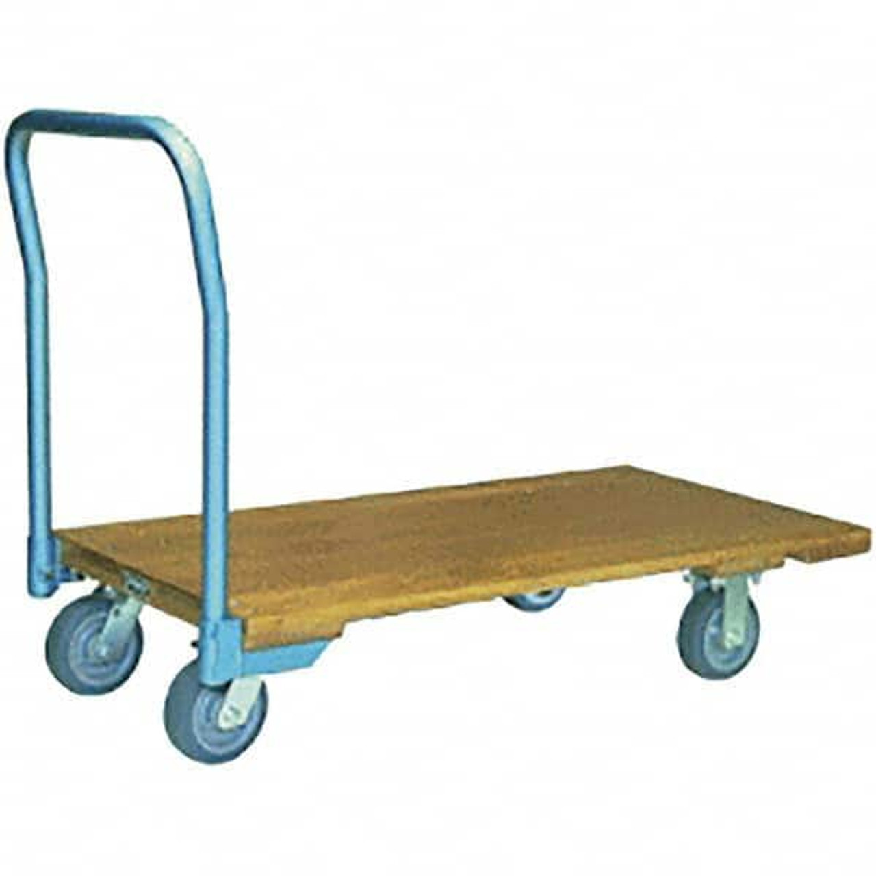 HAMILTON PW6100-A-TE2448 PLATFORM TRUCK,24X48 WOOD DECK TE WHLS