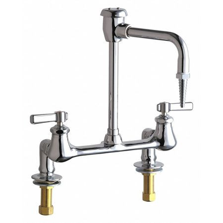 CHICAGO FAUCETS 947-369CP HOT AND COLD WATER INLET FAUCET