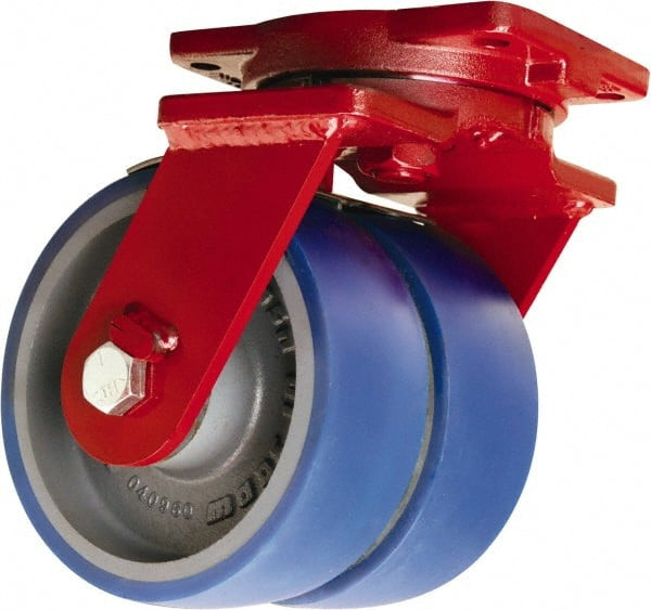 HAMILTON S-EHD2-63SPT SWIVEL CASTER,EHD2 6X3 POLY-SOFT
