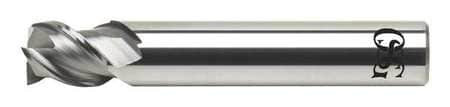 OSG 20410200 COR RAD END MILL 1/8 CARB 0.0100 RAD