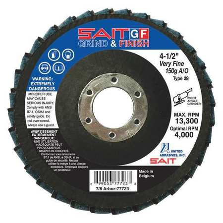 UNITED ABRASIVES-SAIT 77720 UNITED ABRASIVES - SAIT 77720 GRIND/FINI