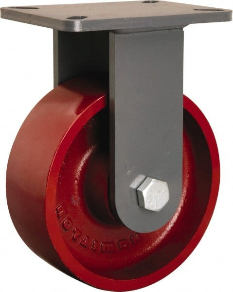 HAMILTON R-SEC-83MT RIGID CASTER,SEC 8X3 METAL