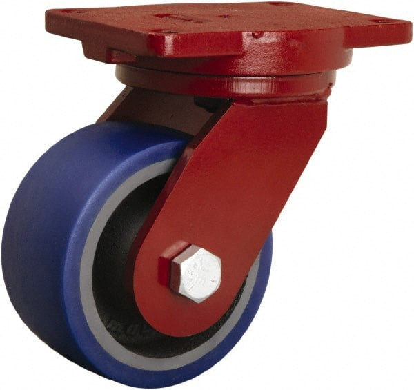 HAMILTON S-EHD-63SPT SWIVEL CASTER,EHD 6X3 POLY-SOFT