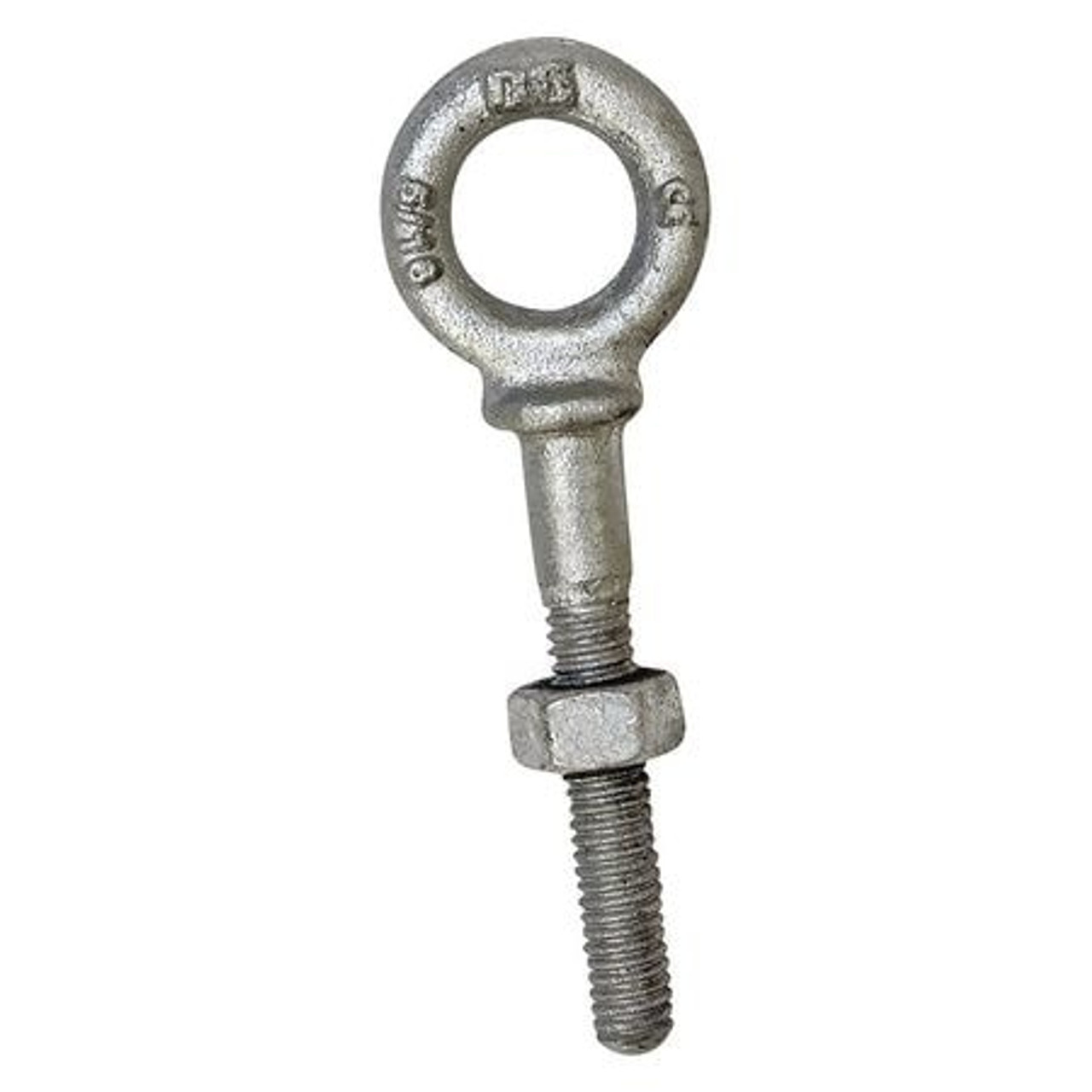 CROSBY 1045176 EYE BOLT 6.44 IN L GALVANIZED STEEL