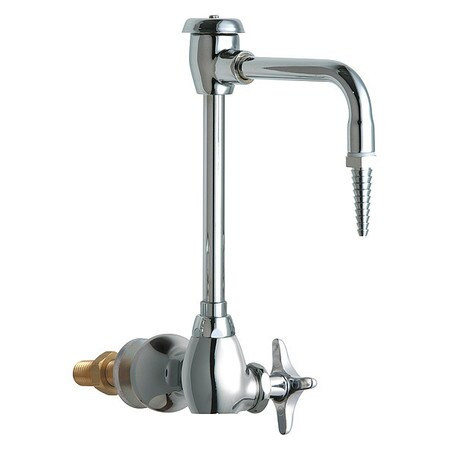 CHICAGO FAUCETS 934-WSCP SINGLE INLET COLD WATER FAUCET WITH