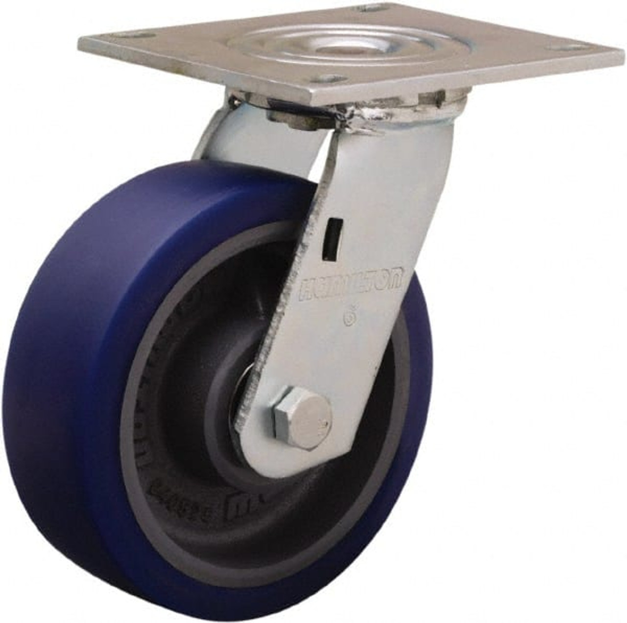 HAMILTON S-MS-6SPB SWIVEL CASTER,MS 6X2 SOFT-POLY