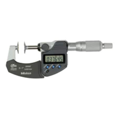 MITUTOYO 123-128 3-4/.001IN. DISC MIC