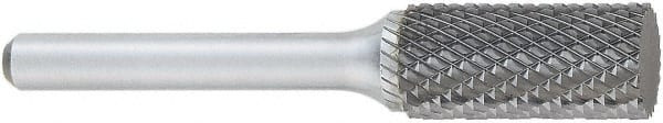 OSG 801-3125 CYLINDER BUR SA,CARBIDE,1/4",DOUBLE CUT