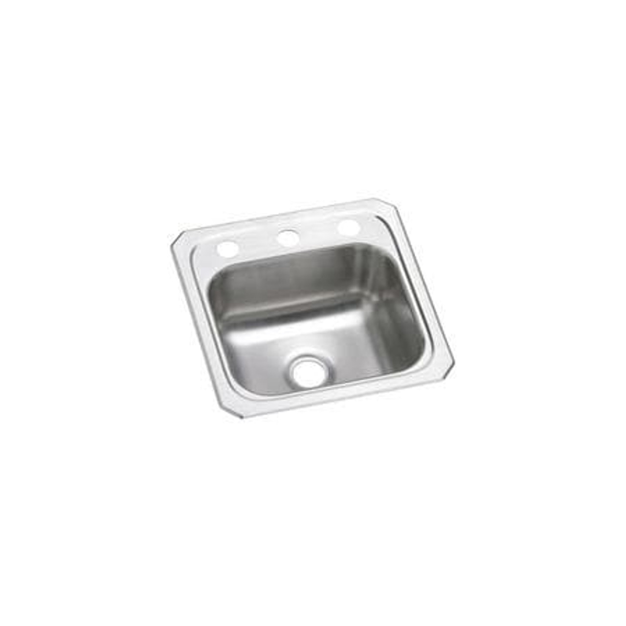 ELKAY BCR151 ELKAY CELEBRITY STAINLESS STEEL 15" X 15