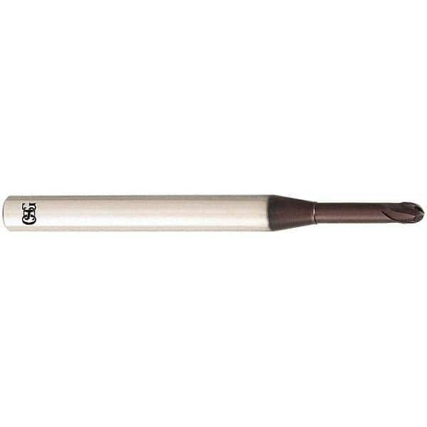 OSG HP419L-0472 BALL END MILL,SINGLE END,1.20MM,CARBIDE
