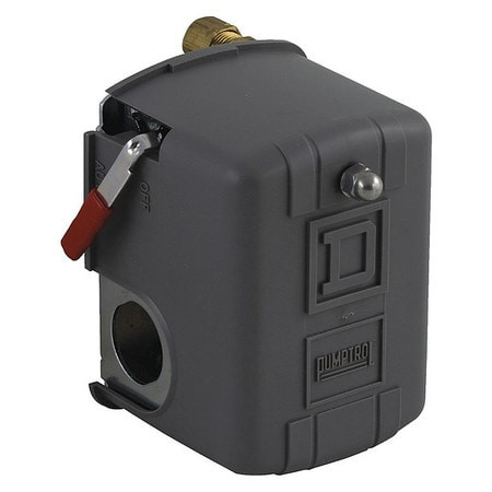 SQUARE D 9013FHG59J52M1X AIR-COMPRESSOR PRESSURE SWITCH, 125 PSI