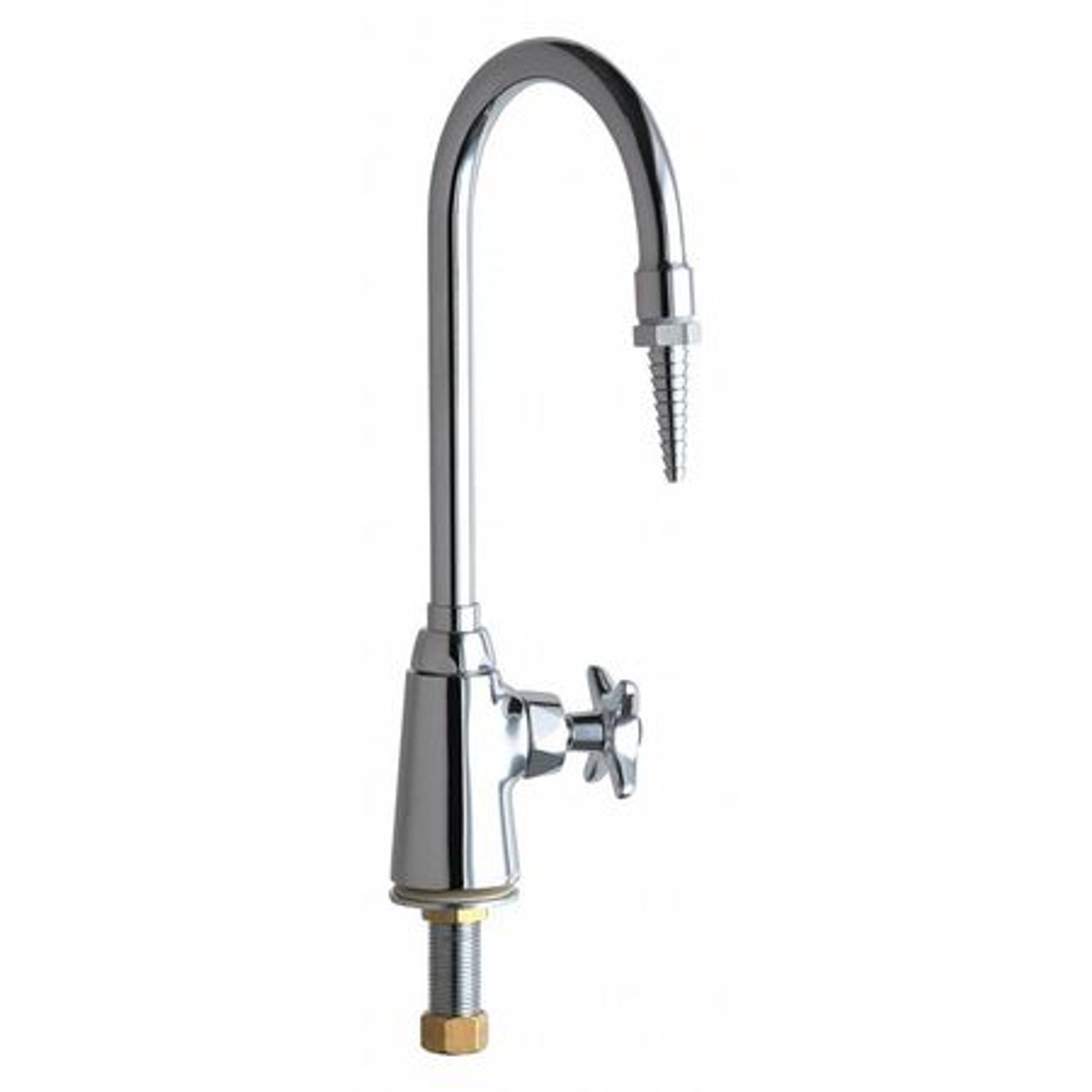 CHICAGO FAUCETS 927-HWCP SINGLE INLET HOT WATER FAUCET