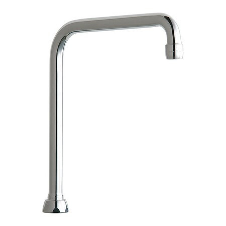 CHICAGO FAUCETS HA8AE35JKABCP HIGH ARCH SPOUT W/ E35 AERATOR