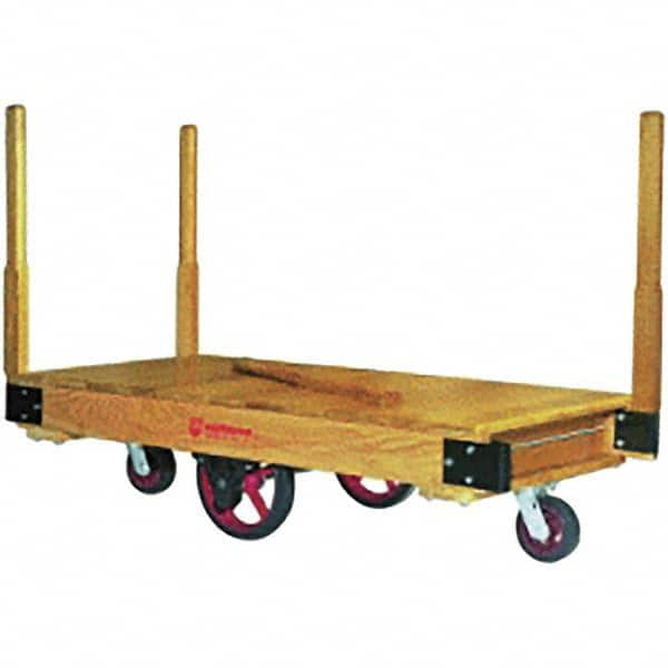 HAMILTON PW800-M-MH3048 PLATFORM TRUCK,30X48 WOOD DECK