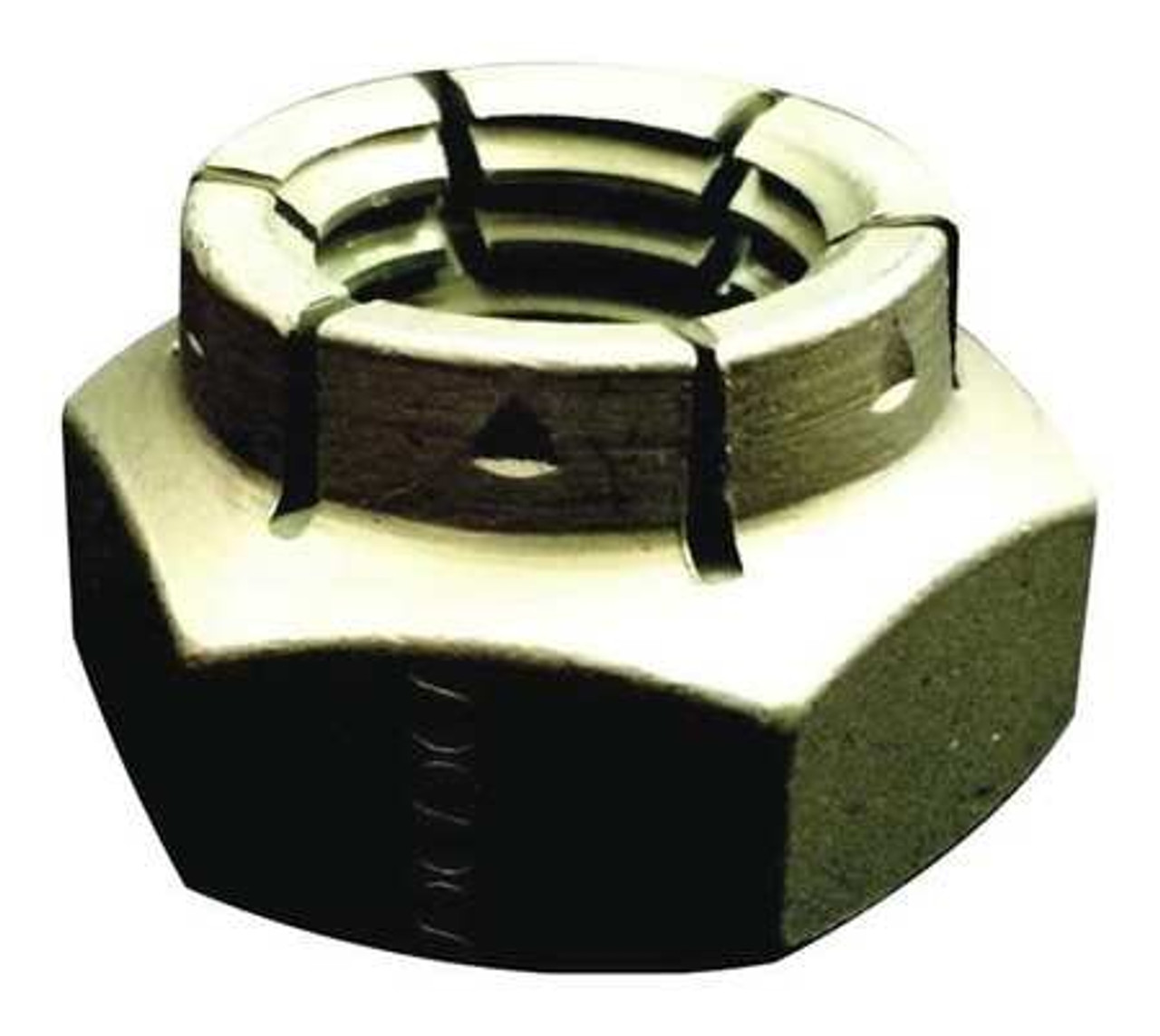 FLEXLOC 20FAF-518 LOCK NUT 5/16-18 GR 2 STEEL PLAIN PK100