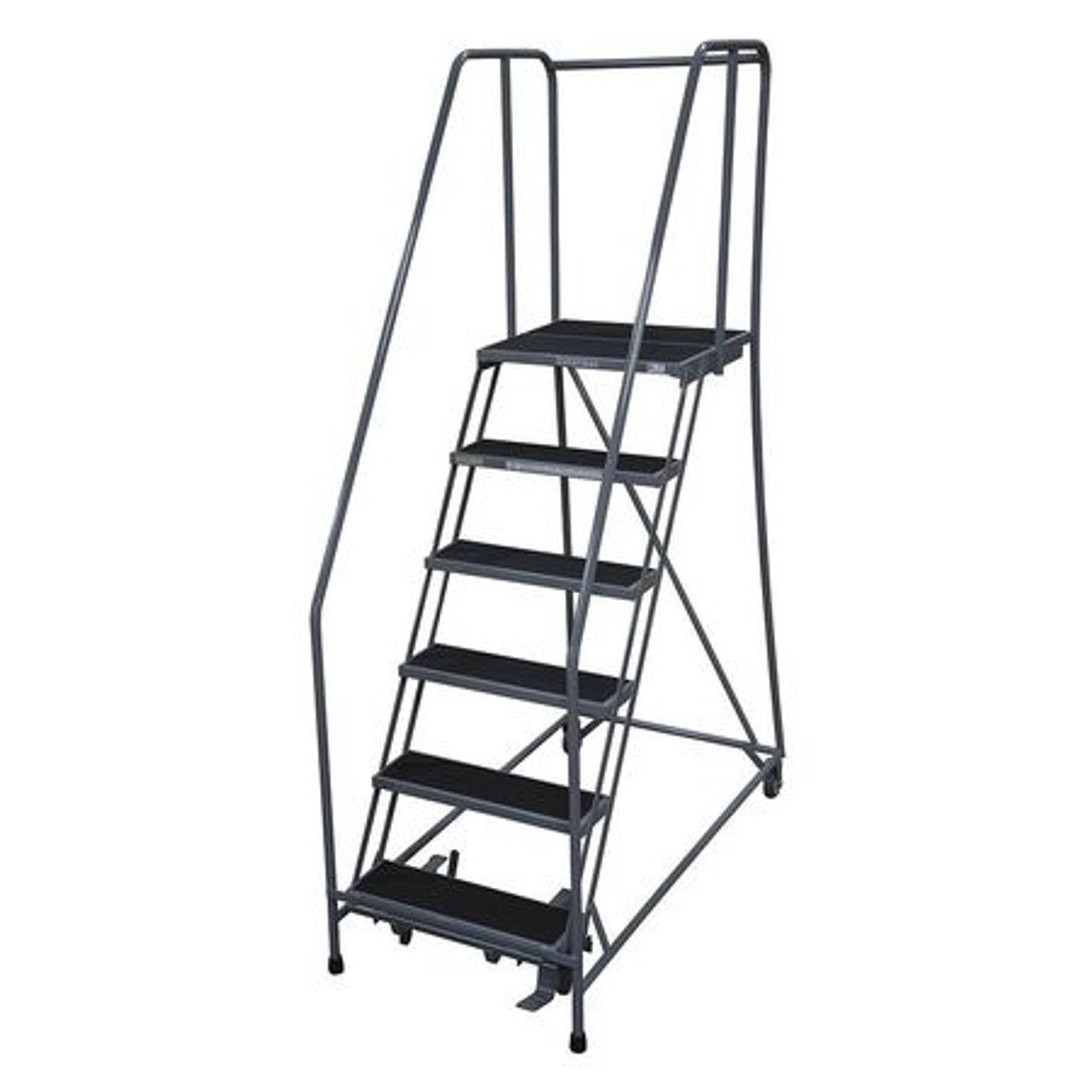 COTTERMAN 1506R2630A2E30B4W4C1P6 ROLLING LADDER 90 IN.H X 30 IN.W RUBBER COTTERMAN 1506R2630A2E30B4W4C1P6 ROLLING LADDER 90 IN.H X 30 IN.W RUBBER