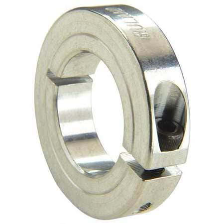 RULAND MANUFACTURING ENCL25-8-A SHAFT COLLAR ALUM 1 PC 1/2IN BORE DIA.