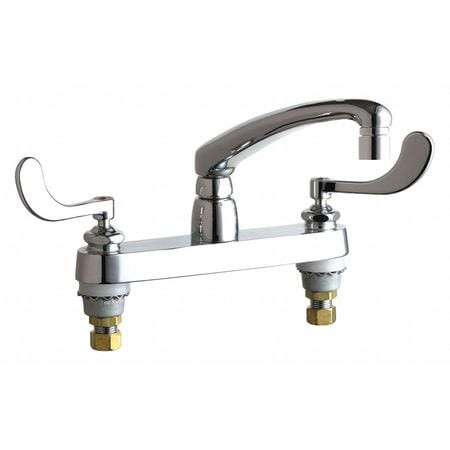 CHICAGO FAUCETS 1100-317VPAABCP HOT AND COLD WATER SINK FAUCET