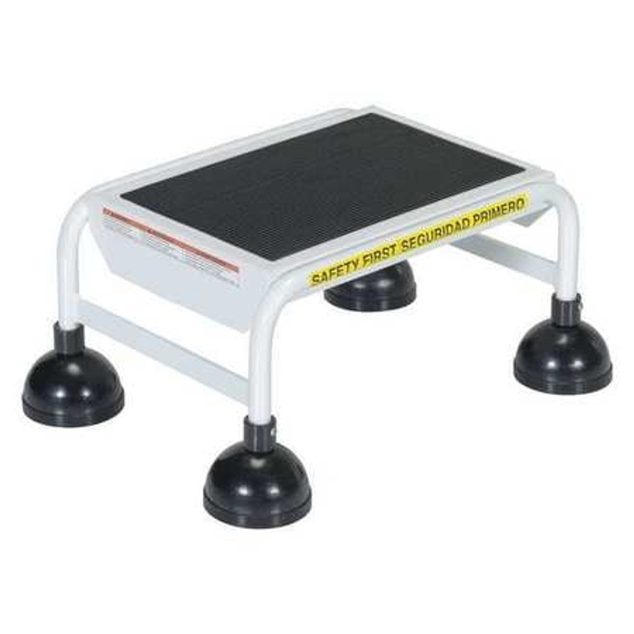 VESTIL LAD-1-W COMMERCIAL SPRING LOADED ROLLING LADDER