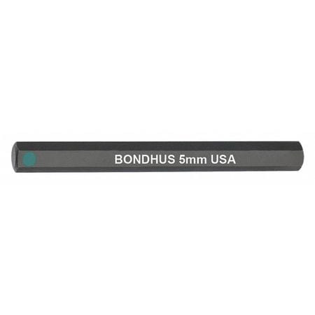 BONDHUS 33264 5MM HEX DRIVE BIT