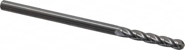 OSG 464-1250-BN BALL END MILL SINGLE END 1/8 CARBIDE