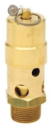 CONTROL DEVICES SW12-0A075 AIR SAFETY VALVE,1-1/4" INLET, 75 PSI