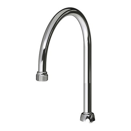 CHICAGO FAUCETS GN8AE2JKCP 8IN RIGID / SWING GOOSENECK SPOUT