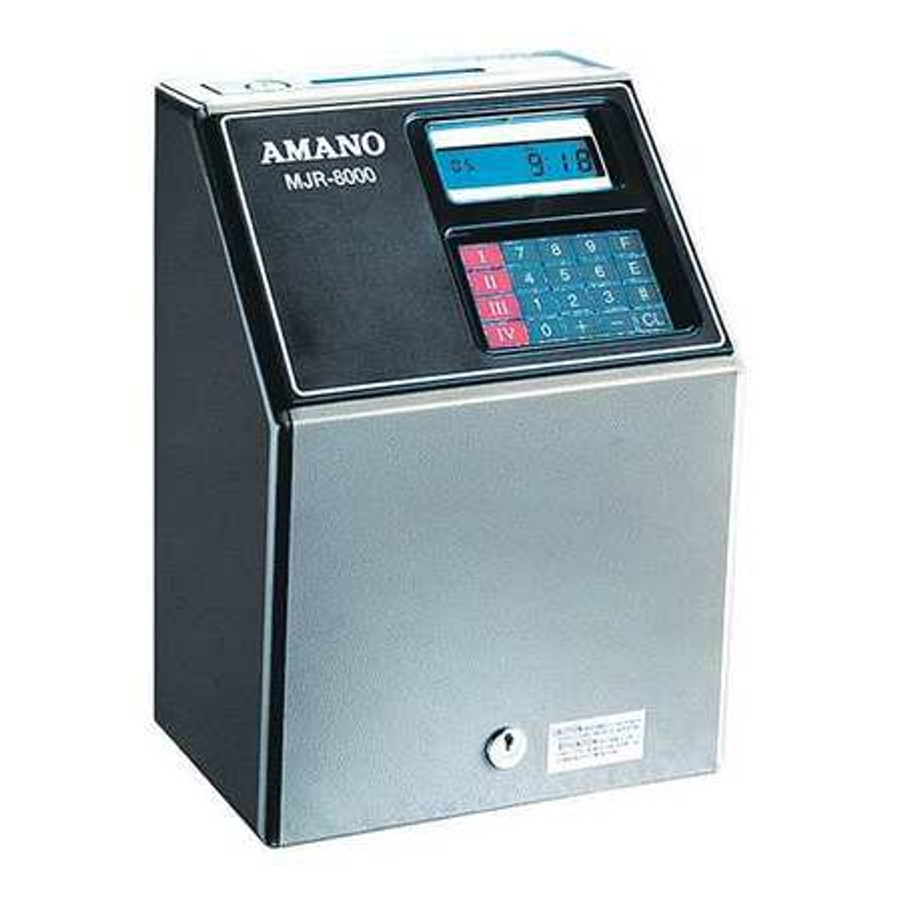 AMANO MJR-8000N STAND-ALONE COMPUTERIZED TIME RECORDER