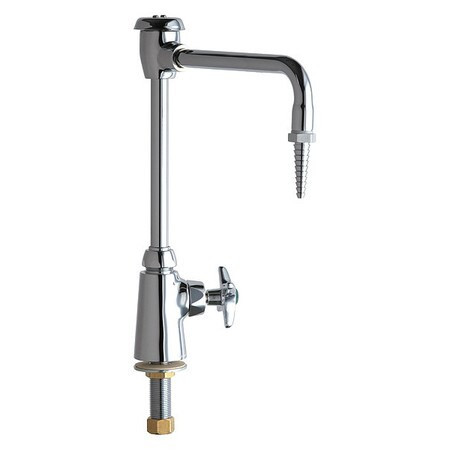 CHICAGO FAUCETS 928-GN8BVBE7CP SINGLE INLET COLD WATER FAUCET WITH