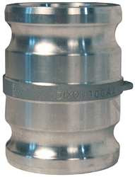 DIXON VALVE  COUPLING 200-AA-SS CAM AND GROOVE SPOOL ADAPTER,2",316 SS