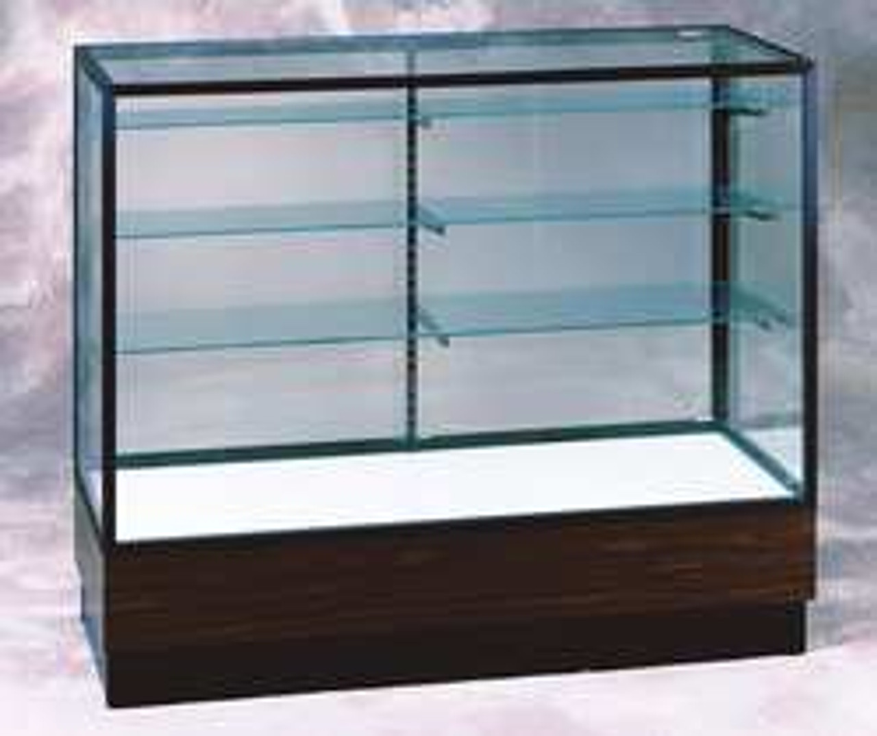 WADDELL MANUFACTURING 2010-4-BZ-WV DISPLAY CASE 40X48X20 WALNUT