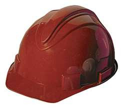 JACKSON SAFETY 20394 HARD HAT FRTBRIM SLOTTED 4RTCHT RED