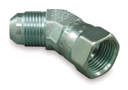 EATON 2070-8-8S STEEL FLARED TUBE SWIVEL NUT 45 &DEG; EL
