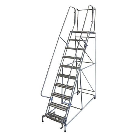 COTTERMAN 1510R2632A2E30B4W4C1P6 ROLLING LADDER 130 IN H 59 DEG. RUBBER
