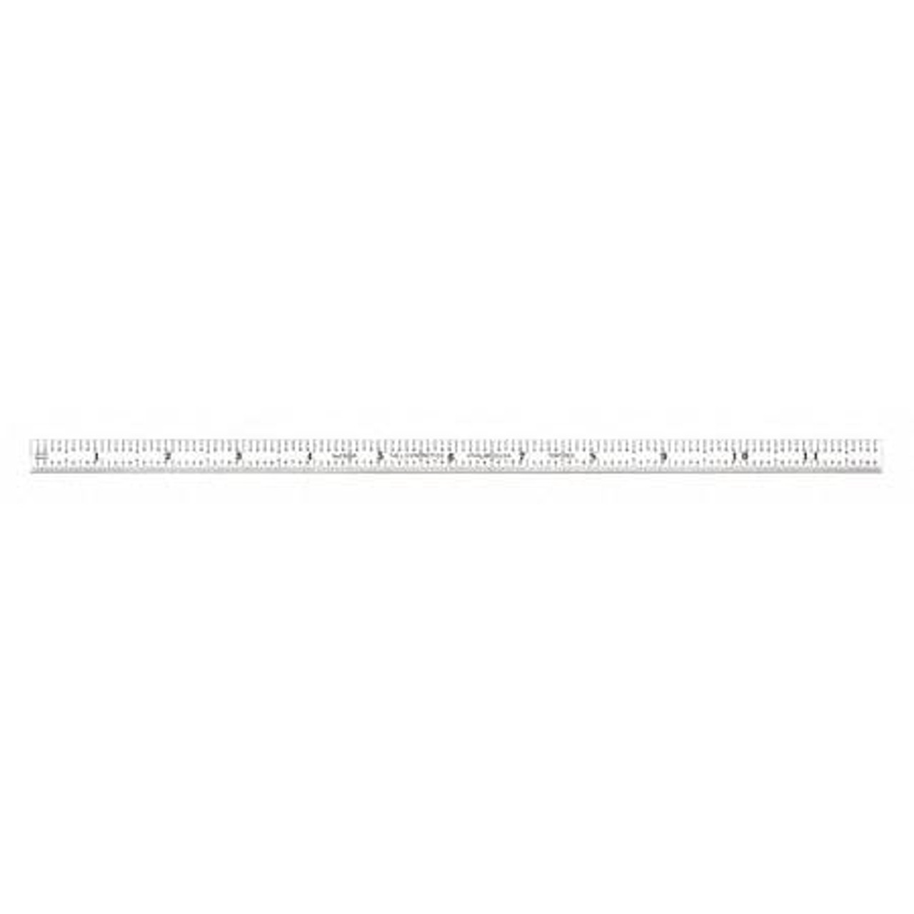 STARRETT C306R-12 STEEL RULE- FULL FLEXIBLE- 12"- 6R GRADS