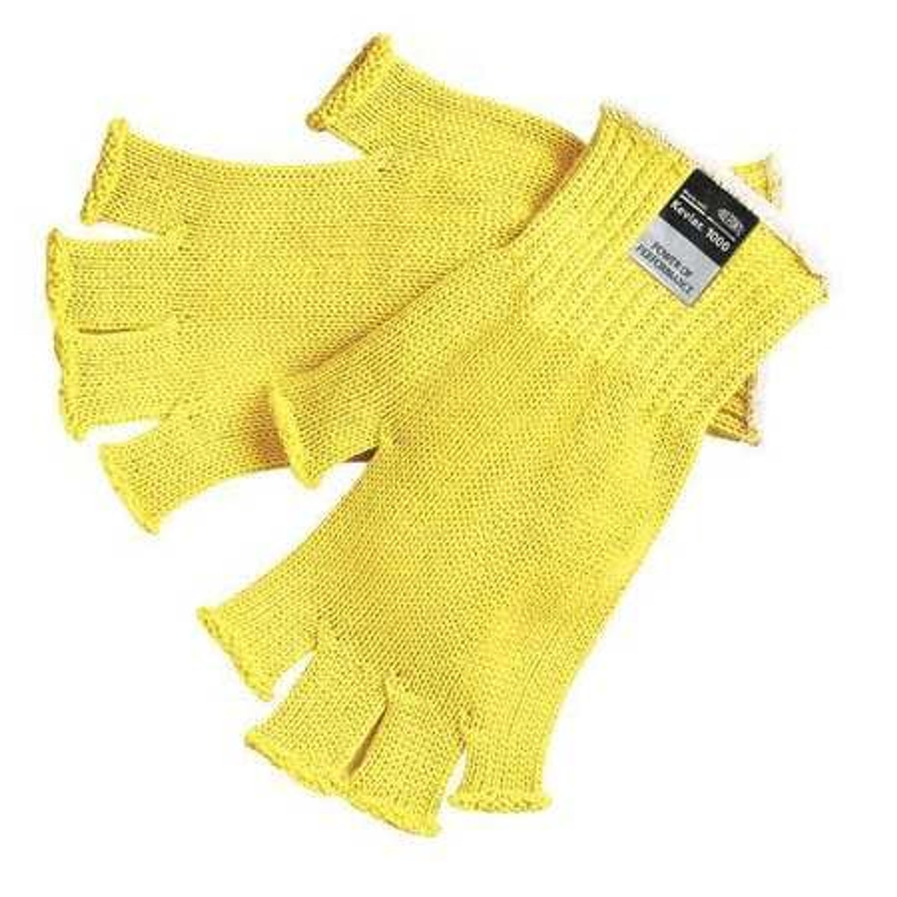 MCR SAFETY 9373M CUT RESISTANT GLOVES, KEVLAR, MEDIUM, YE