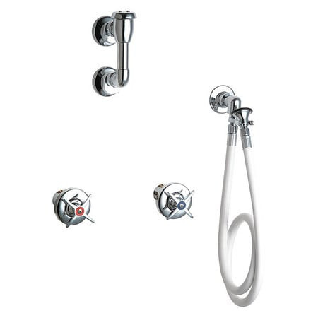 CHICAGO FAUCETS 778-VBGCP BED PAN CLEANER