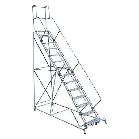COTTERMAN 1714R2642A1E24B4W5C1P3 ROLLING LADDER 182 IN.H X 42 IN.W 50DEG.