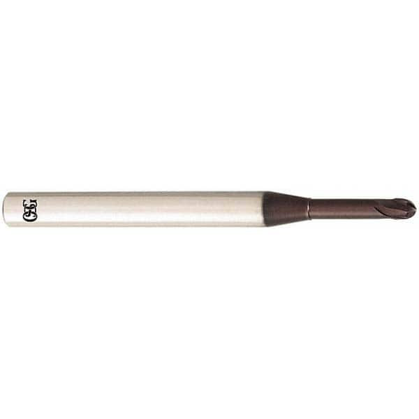 OSG HP419-1378 BALL END MILL,SINGLE END,3.50MM,CARBIDE