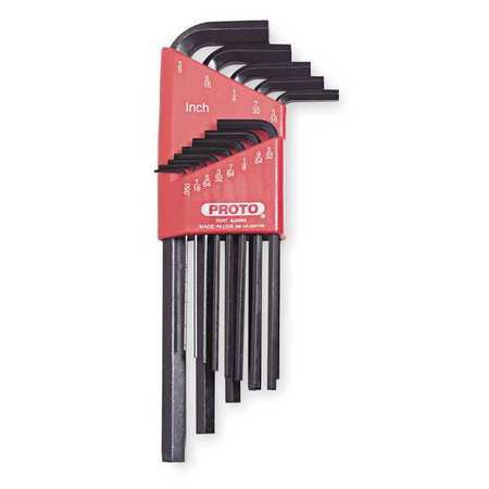 PROTO J4983 PROTO® 13 PIECE LONG HEX KEY SET