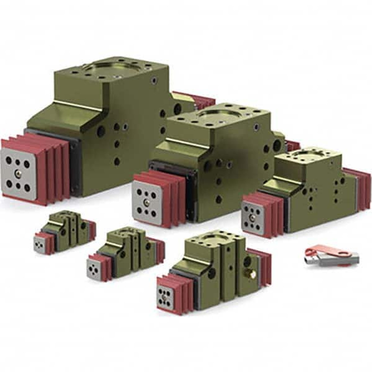 DE-STA-CO DPDL-175M-150-E M10 DOUBLE ACTION AIR GRIPPER